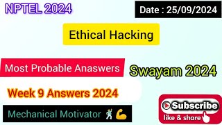 Ethical Hacking WEEK 9