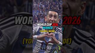 Who Will Win World Cup 2026 ❓🏆