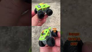 Mini Avenger Monster Truck (series 14) 😱😱😱 #avenger #monstertruck #minitoycar