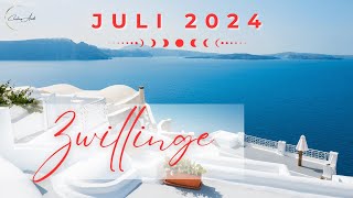 Zwillinge Juli 2024 // Du räumst in Deinem Leben auf und das darfst Du hierzu wissen 👉