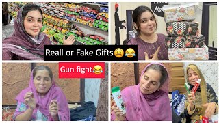 Sister Day Special Vlog🥳 | Sub Behno ko Gifts Diye Reall Or Fake Gift Prank😡 Behno ka Chemistry Test