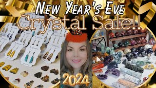 🍾💎New Years Eve CRYSTAL SALE! 🤩 JEWELRY Markdowns💍 Discounts on all carvings! 🤩 #crystalsale