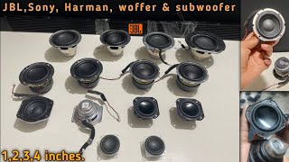 🤑All JBL,SONY, HARMAN, INFINITY, woffer & subwoofers in cheapest price heavy bass and sound .