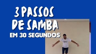 3 passos de Samba em 30 segundos #shorts