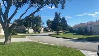 Mulberry area in the villages golf cart ride