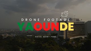 Yaounde (Capital city) Cameroon l free drone footage of Hôtel Mont Fébé