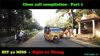 Close Calls | Vitara Brezza near miss videos - Part 1