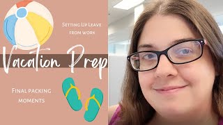 Vacation Prep | A vlog about nothing | Family Trip