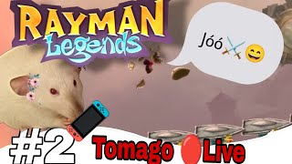 SKÁČEME SPOLU PŘES NEPŘÁTELE, MOŽNÁ I V RYTMU?! - Tomago🔴Live / #2/ Rayman Legends