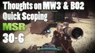 MW3 | [30-6] Is Sniping Overpowered in BO2 or MW3? Hardhat MSR Gameplay