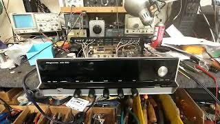 Servicing a 1970s Magnavox 300 am/fm stereo receiver. part 3/3 - Pilot lamp & tuner alignment