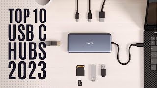 Top 10: Best USB-C Hubs of 2023 / Type C Hub Multiport Adapter, Thunderbolt, Docking Station