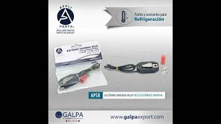 Relay Electrónico Universal Desde 1/12hp hasta 1/2hp 110V Modelo APSR-90091E Appli Parts