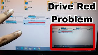 How to Fix Automatically C Drive Storage Full | All Drive Red Colour Problem in Windows#Macnitesh