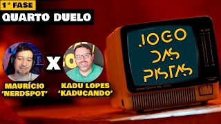 JOGO DAS PISTAS #04 - Maurício 'Nerdspot' x Kaducandu