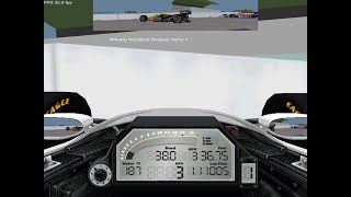 Indy Car Racing 2 (Work in progress vid #16) with Dosbox-Rendition and RReady Rendition Verité @4k