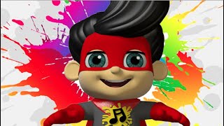 Learn Colors With Ronnie Rock  | Mixing Primary Colors | Learning Colors For Kids | Educational