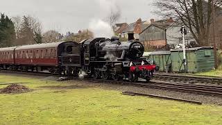 Standard 2 78018 - 3W05 Swithland Sidings to Loughborough Down Loop, GCR - 13th February 2022