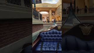 The Venetian Gondola Ride #Shorts #roadtosomethingnew