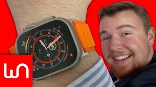 Orange Alpine Loop Apple Watch Ultra Band Unboxing!