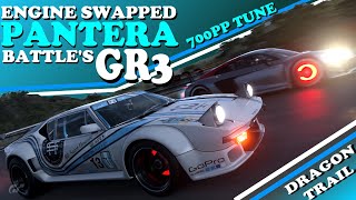 Gran Turismo 7 Destroying GR3's With An Engine Swapped Pantera - Highlights + Tune