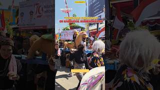 KESENIAN SISINGAAN DI KARNAVAL KEMERDEKAAN INDONESIA#shorts