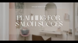 Planning For Salon Success