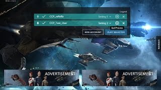 Eve online. Новый лаучер (New  Launcher)