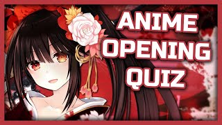 Anime Opening Quiz - 100 Openings [EASY]