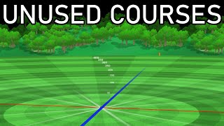 Unused Wii Sports Golf Courses