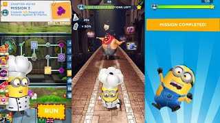 Minion Rush Chapter 40 Mission 3 Commit 125 Despicable Actions Against El Macho Run#741 @De_Epic