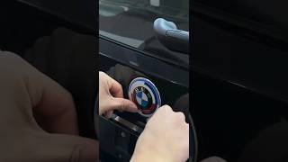 BMW Front Rear Wheel Center Caps Steering Wheel Emblem | 7Pcs💥#car #bmw #emblem #shortvideo #shotrs