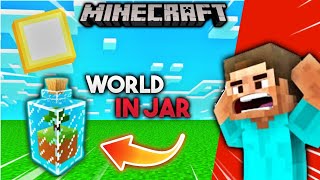 Minecraft But World In A Jar...