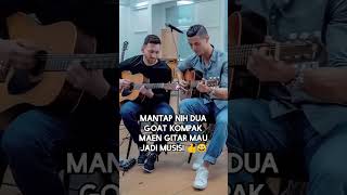 أول مرة نشوف ميسي ورونالدو يلعبو الغيتارة Messi et Ronaldo jouent de la guitare 🎸