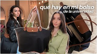 ¿QUÉ HAY en mi BOLSO de la UNIVERSIDAD? | Mis materiales imprescindibles para clase