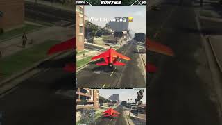 How not to land a jet in GTA 5 Online #rage #gtaonline #fypage #gctfglitch #gtaglitch #funnyclips