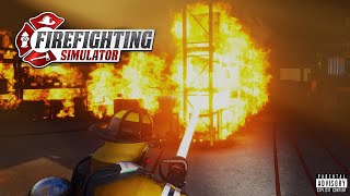 Firefighting Sim - Fully Involved Warehouse - #firefightingsimulator #thesquad