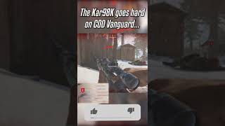 The Kar98k Goes Hard on COD Vanguard... #Shorts