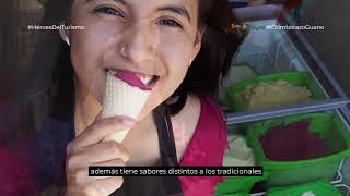 Frutela, helados en Guano