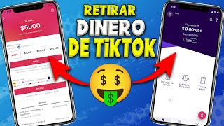 Como RETIRAR DINERO DE TIKTOK A Cuentas BANCARIAS 🤑 Como cobrar en Tiktok Bonus🔥