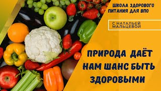 ПРИРОДА ДАЁТ НАМ ШАНС БЫТЬ ЗДОРОВЫМИ