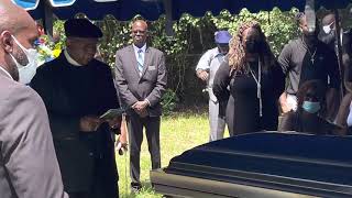 Military Funeral Honors for JB Jones on August 6, 2021