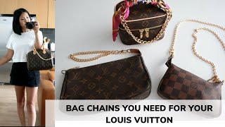 BAG CHAINS YOU NEED FOR YOUR LOUIS VUITTON SLG's