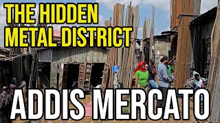 The Hidden Metal District of Mercato | Addis Ababa, Ethiopia | (Raw, Unedited Supercut!) 🇪🇹 - Part 2