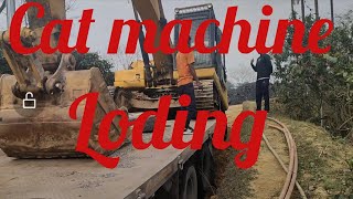 cat machine loding