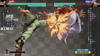 THE KING OF FIGHTERS XV - KIM KAPHWAN 2 COMBO EXAMPLE