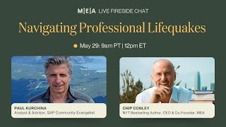 Live Fireside Chat: Navigating Professional Lifequakes