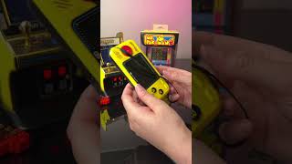 Pac-Man Collectible Retro Micro Player and Pac-Man, Pac-Mania, Pac-Panic Portable Pocket Player