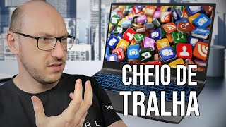 TRALHA no PC faz ELE FICAR LENTO? Vamos estragar um computador em LIVE!