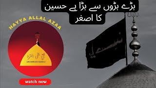 Bara Hai Hussain (a.s) Ka Asghar (a.s) | Ali Abbas | 5th Muharram | Imambargah Haji Malik Rehman